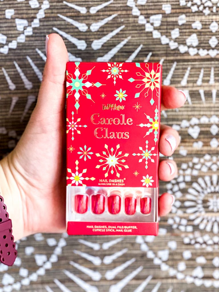 Carole Claus Red Aspen Nail Dash