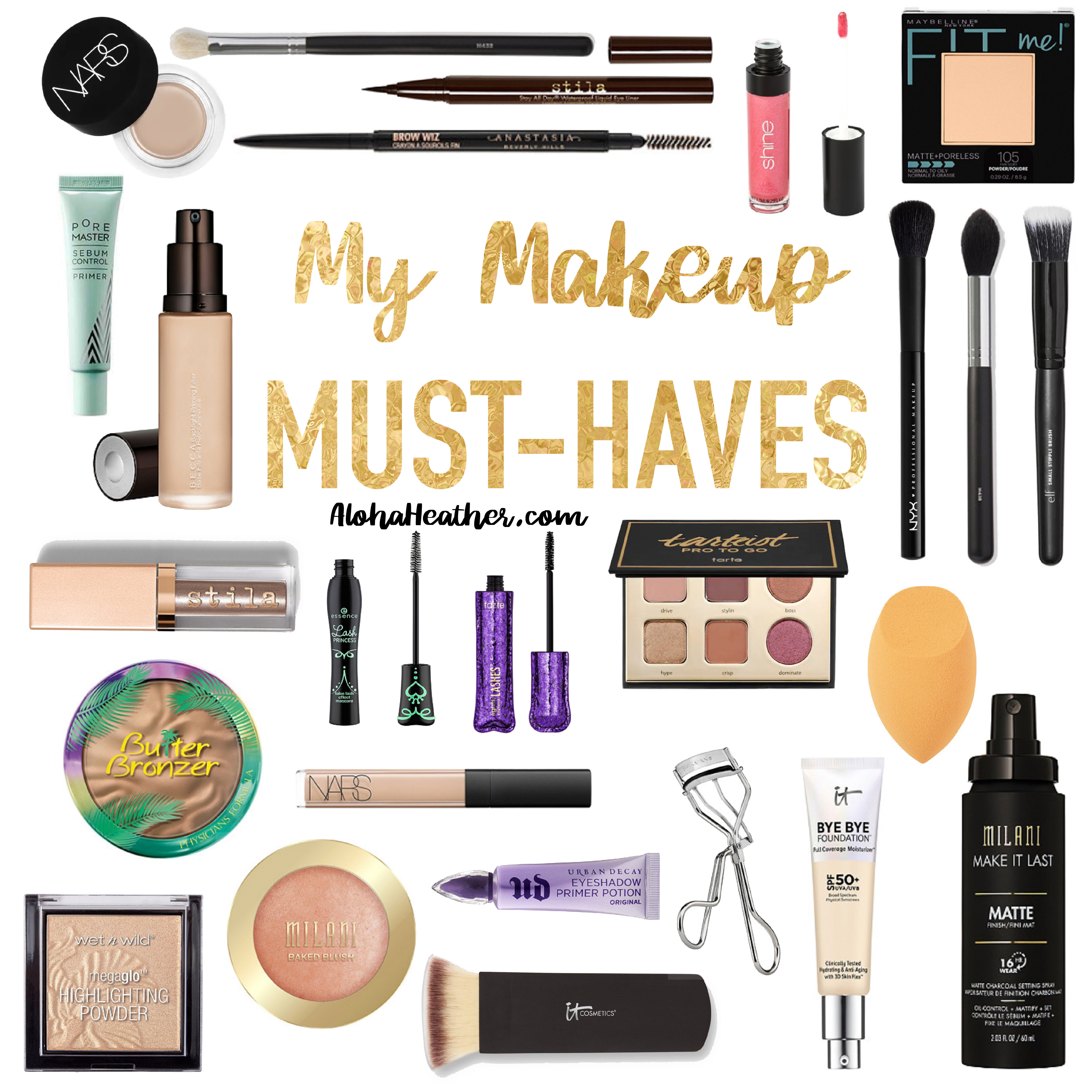 My Makeup Must-Haves